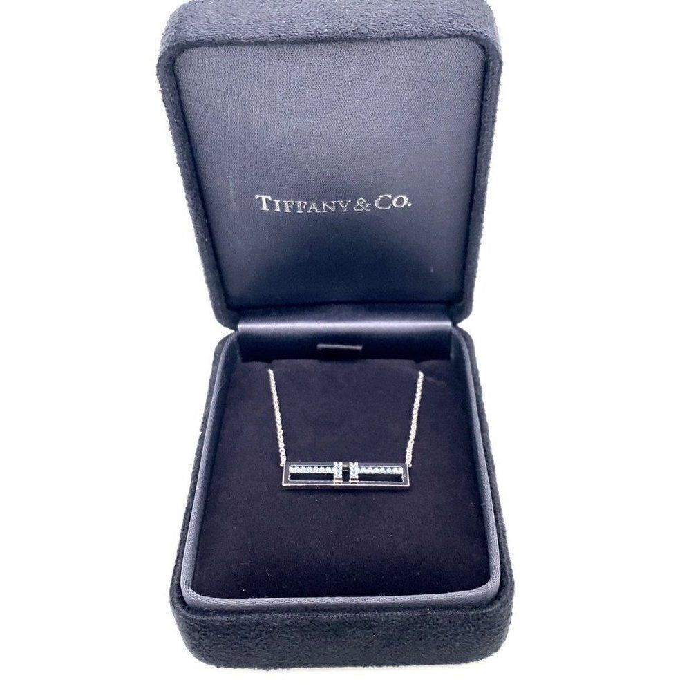 18k T&Co. T-Collection‎ Blue Sapphire Necklace